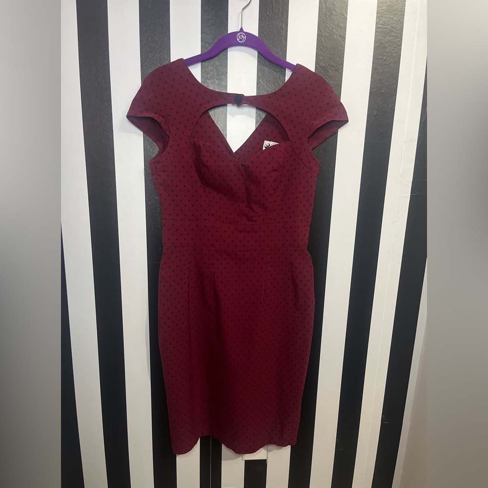 Hell Bunny Vixen Polka Dot Dress